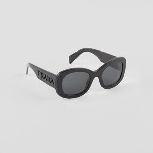 Prada Glossy Black Women's Sunglasses